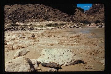 Across head Badger River