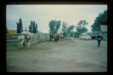 Departure from Ekker RAnch