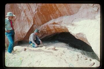 Cave used by Wild Bunch