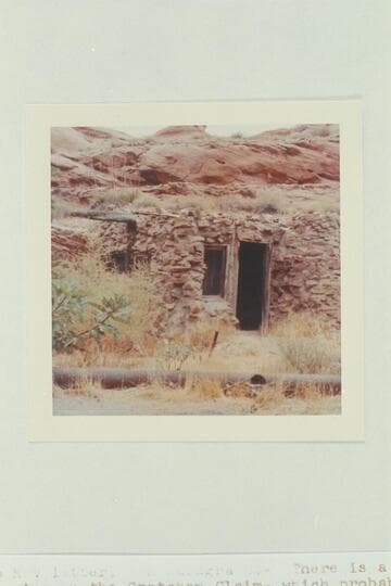 Cabin at Mile 108 in Glen Canyon