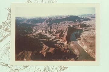 Up River to the mouth of North Wash and the Dirty Devil River