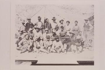 Crew of the American Placer Corporation at Lees Ferry