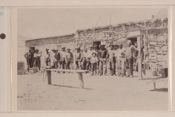 Lees Ferry fort and addition