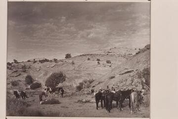 Camp the first night in Navajo Canyon.  En route to Arch in the Sky