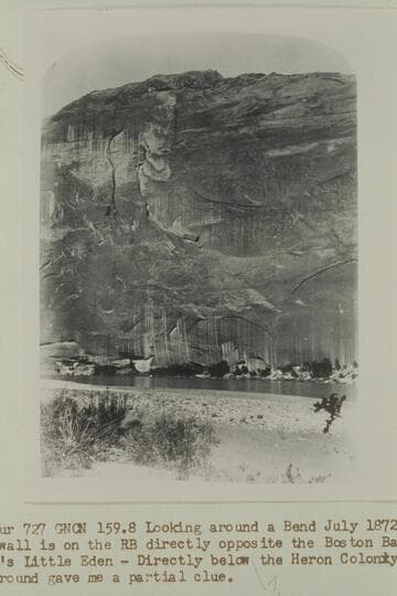 "Views on the Colorado River", Glen Canon Series, Looking around the bend