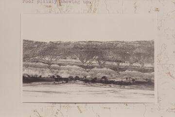 Looking east at Pahreah across the creek