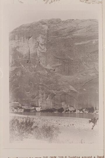 "Views on the Colorado River", Glen Canon Series, Looking around a bend