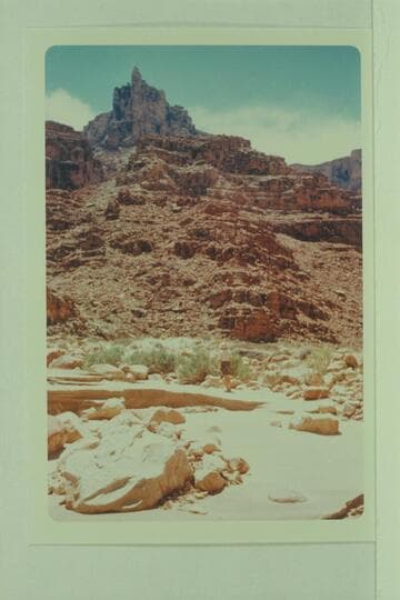 Cliffs above 24 1/2 Mile Rapid