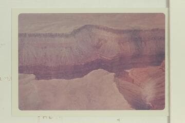 From east to west wall of Marble Canyon at 27 Mile Rapid.  Taken from 9,000 ft. elevation