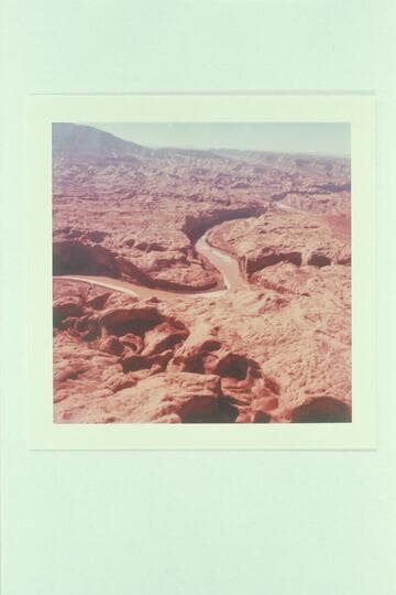 Down Glen Canyon from over Cottonwood Creek.  Hidden Passage enters from right.  Music Temple is at left.  Anasazi Canyon enters from left above center