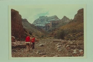 Up Red Canyon to Coronado Butte