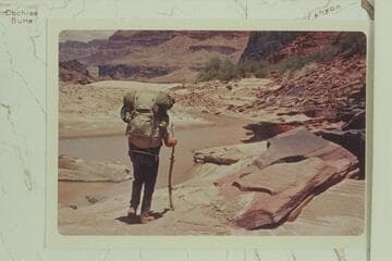 Up to Chuar or Lava Creek Rapid from below Tanner Mine