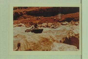 The "Emma Dean" dropping into Soap Creek Rapid