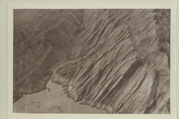 Driftwood accumulation in Grand Wash Canyon.  Opposite Gods Pocket.  Overthrust