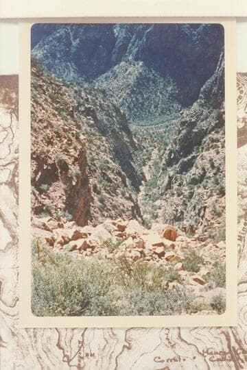 From Grand View Trail to west arm of Hance Canyon