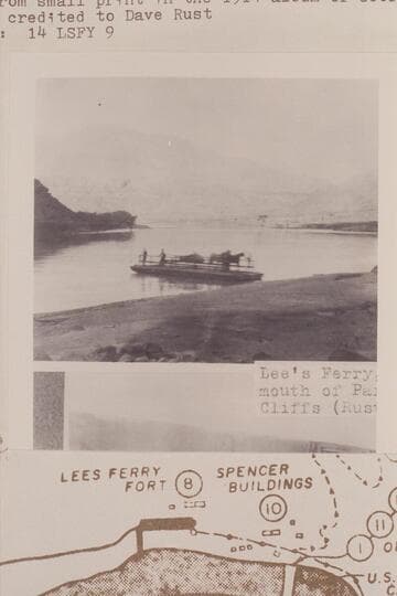 Lees Ferry looking west toward Paria Creek and Vermillion Cliffs