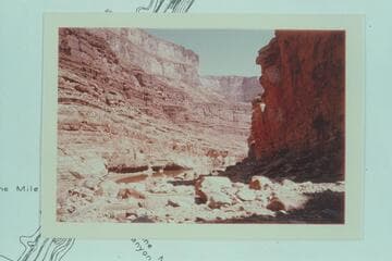 Upriver from fan at 27 Mile Rapid