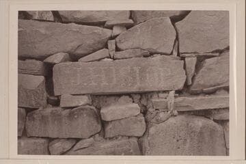 Hislop's name chipped into old fort at Lees Ferry