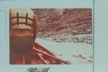 Down the rapid while running Horn Creek in an Eiseman dory