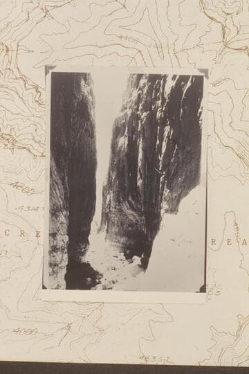 A narrow section of Separation Canyon several hours from the mouth.  Probably in the West Fork