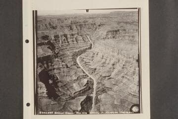 Bridge Canyon Dam Site looking downstream