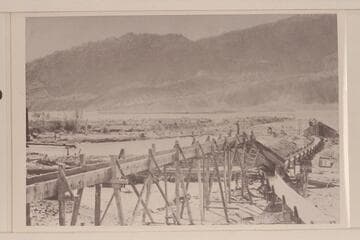 Charles Spencer placer operation at Lees Ferry