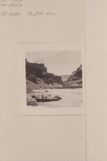 The boats at the foot of 24.5 Mile Rapid