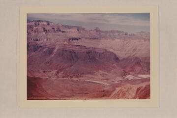 Siegfried Pyre on skyline beyond Basalt Creek
