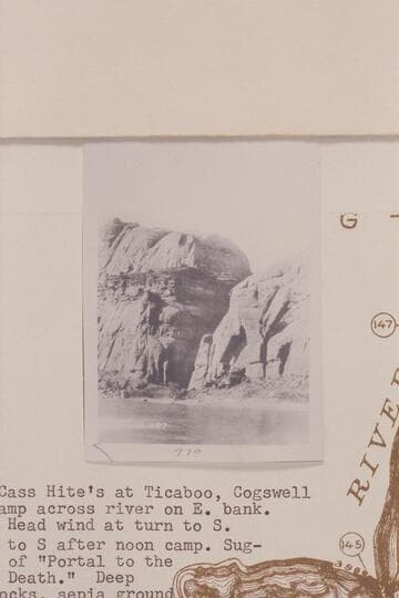 Small gorge at Mile 143.9 right bank