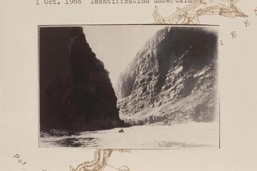 Down river at Mile 234.2 in Canyon of Lodore