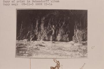 Across Monument Creek Rapid.  Granite Falls.  Granite Ledge Rapid.  Mile 93 1/2 in Grand Canyon