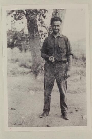 Ogden West.  On trip on upper Green River