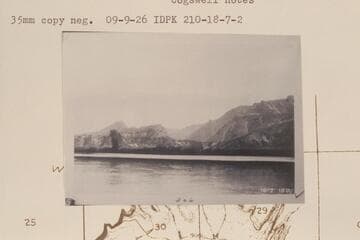 East from island at Mile 210-211 in Island Park into Whirlpool Canyon