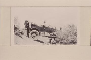 Zahn Franklin car on some heavy road en route to the San Juan