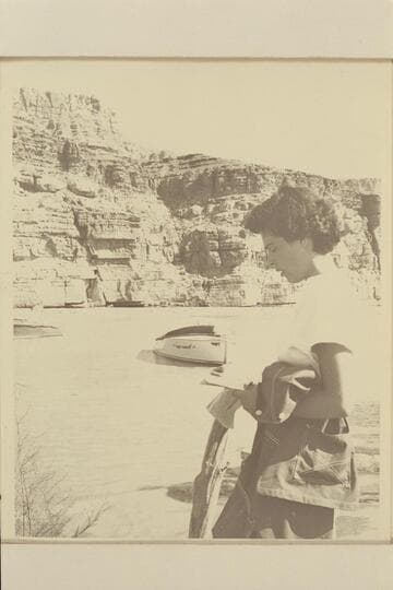 Maradel Marston at Paria Riffle