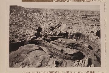 Loops of the San Juan River Mile 8 1/2 to Mile 4.  Little Junction Creek is lower left