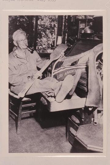 Willis "Cappy" Rowe.  Grand Canyon Traverse 1953, July