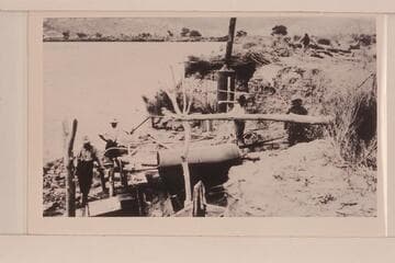 Chas. Spencer placer operations on the San Juan River