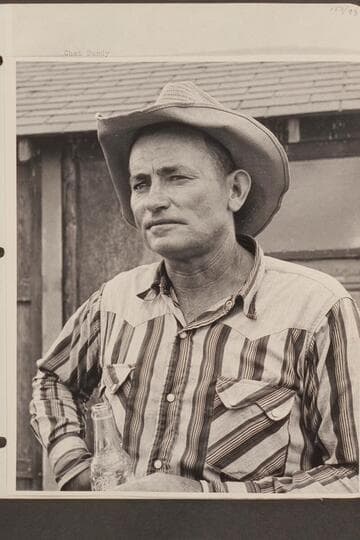 Chester M. Bundy at Boulder City after riding with the Georgie White party from Whitmore Wash to Temple Bar