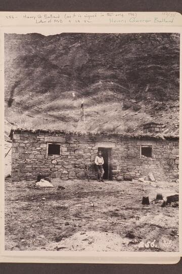 Henry George Ballard; Henry G. Ballard (as it is signed in the original manuscript).  Letter of ASB 1952, Aug. 29