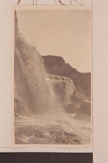 Upper part of the Grand Falls of the Little Colorado