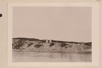 Ruins of Old Callville.  Callville was built by the Mormons to develop trade up the Colorado River to serve the State of Deseret.  It is now submerged