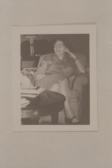 Anne Stanton Burchard, who is the daughter of Robert Brewster Stanton, in Kings Gap