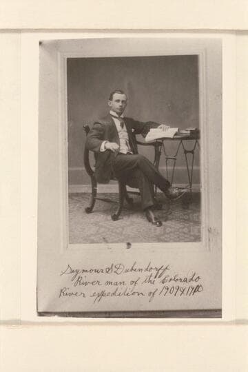 Seymour Sylvester Dubendorff, river man of the Colorado