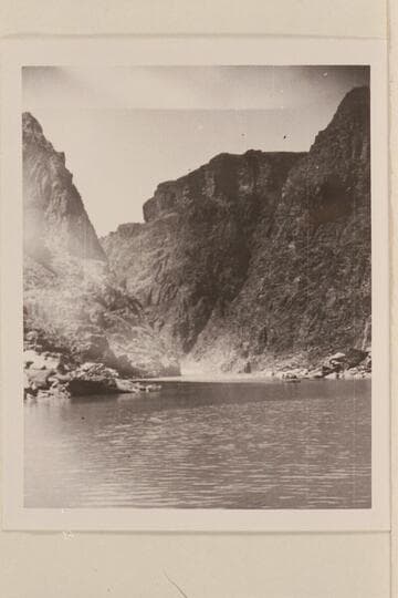 One of the Nevills sadirons in the Pre-Cambrian section of the Grand Canyon