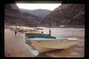 "Dock" and "Wee Yellow"; foot of Dubendorff Rapids