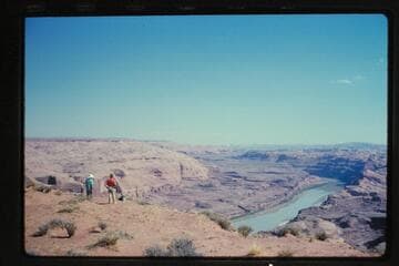 Up river from top of Tapestry Wall