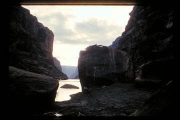 Up from camp in Narrow Canyon