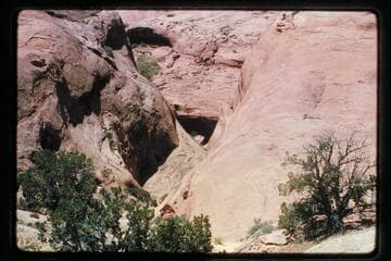 Gorge cutting Irontop Mesa