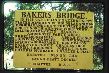 Baker sign